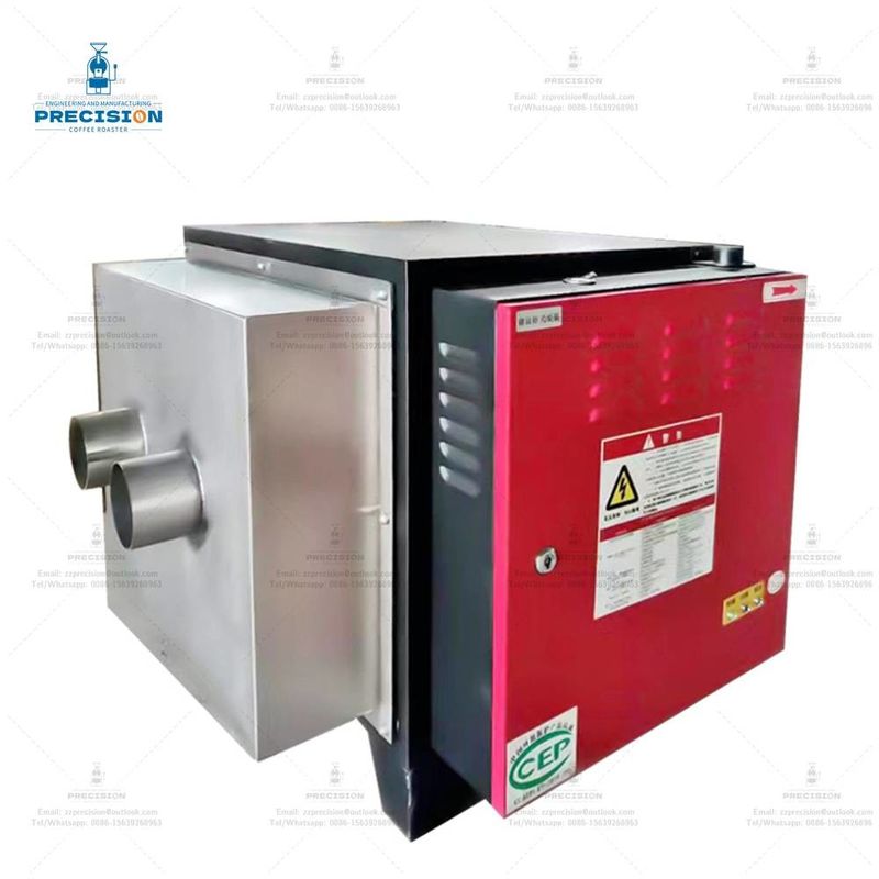 Actieve koolstof koffie rooster rookfilter 12 inch roestvrij staal