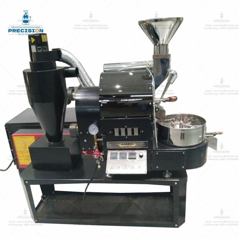 Custom Support Coffee Beans Indonesië Roaster / Industrial Coffee Roaster / Colombian Coffee Beans Roasting Machine