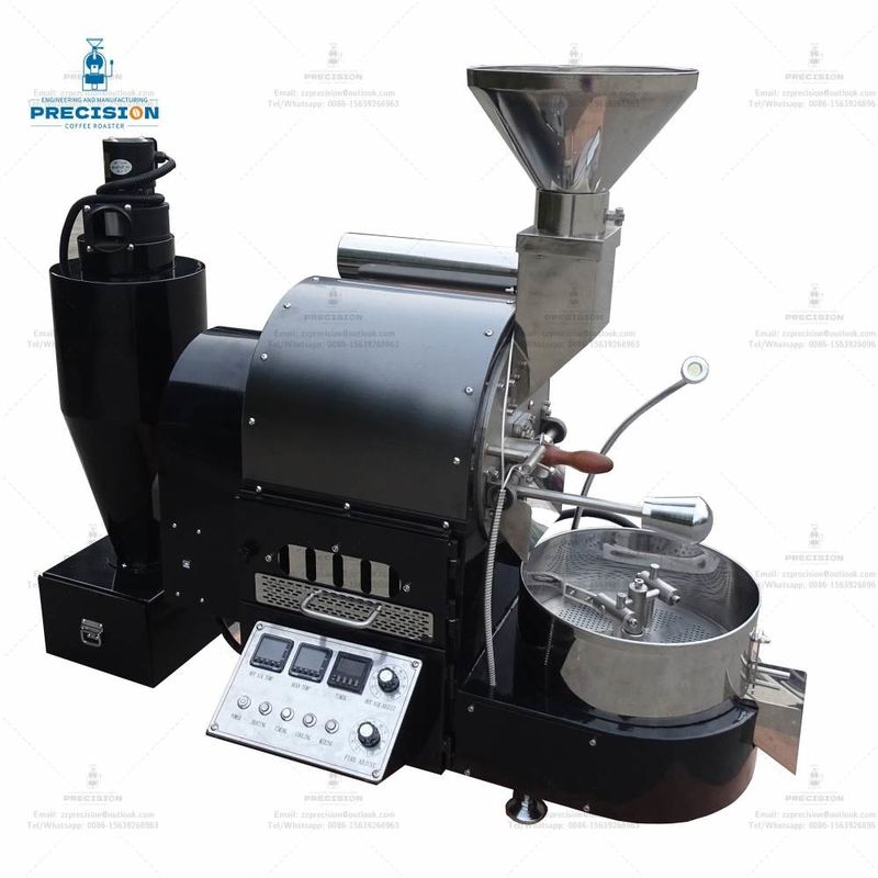 Commerciële woning 1 kg elektrische machine Koffiebroezer Voor het roosteren Cafe Gas Koffiebroezer