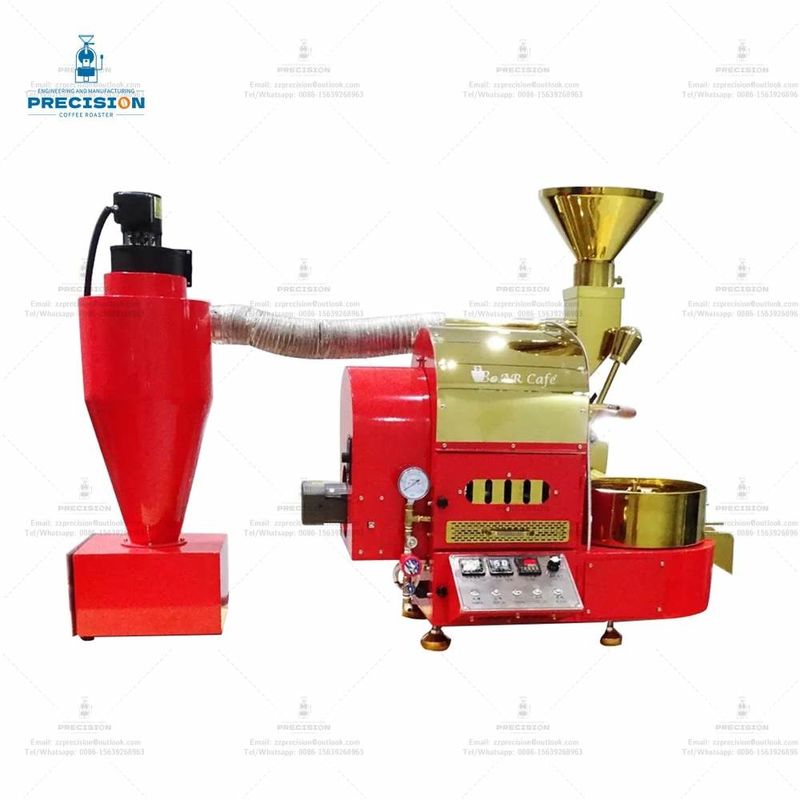 Precision 1kg Electric Coffee Roaster Roast Drum voor winkelgebruik