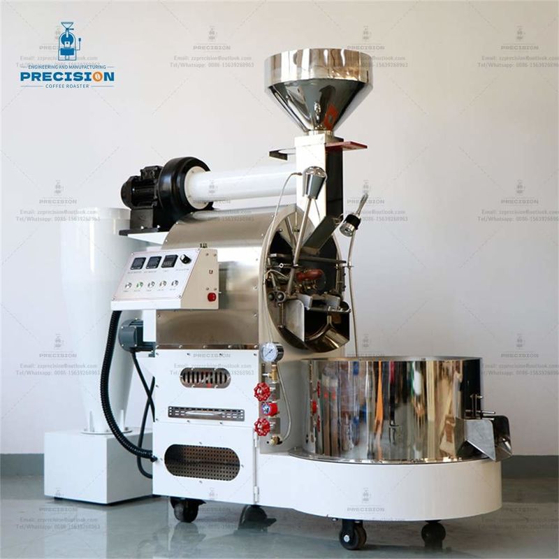 5 kg Home Drum Coffee Roaster Apparatuur Gastype / Elektriciteit