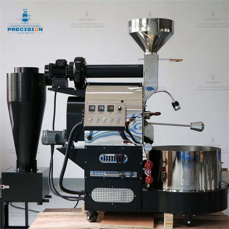 5 kg Home Drum Coffee Roaster Apparatuur Gastype / Elektriciteit
