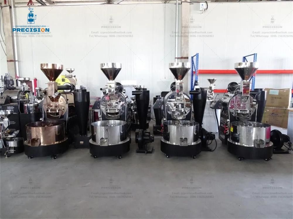 Hot Topper Commerciële 6kg 12kg Industriële Koffie Roasters Granaat Koffie Rooster Machine Te koop