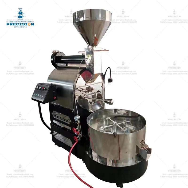 Hot Topper Commerciële 6kg 12kg Industriële Koffie Roasters Granaat Koffie Rooster Machine Te koop