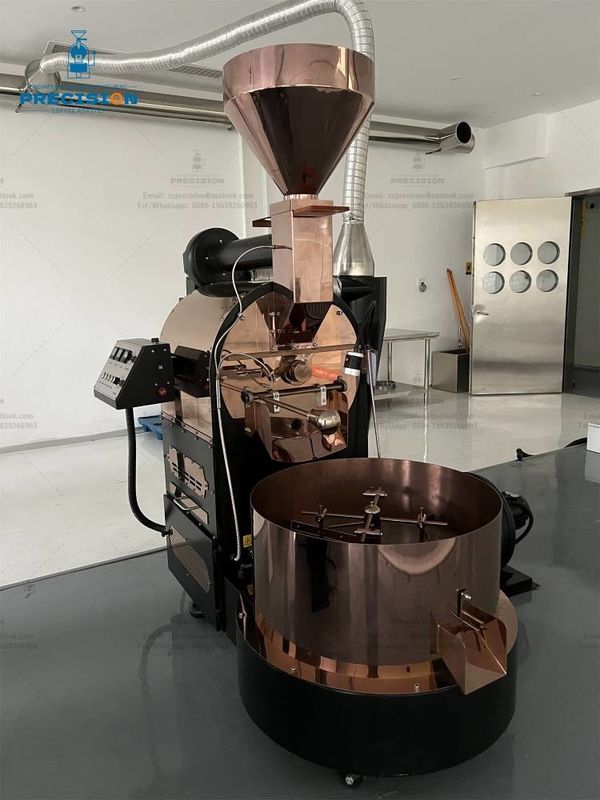 Fabrieksgas Commerciële 5kg 6kg 10kg 12kg Industriële koffiebonen rooster Tostadora De Cafe koffie rooster