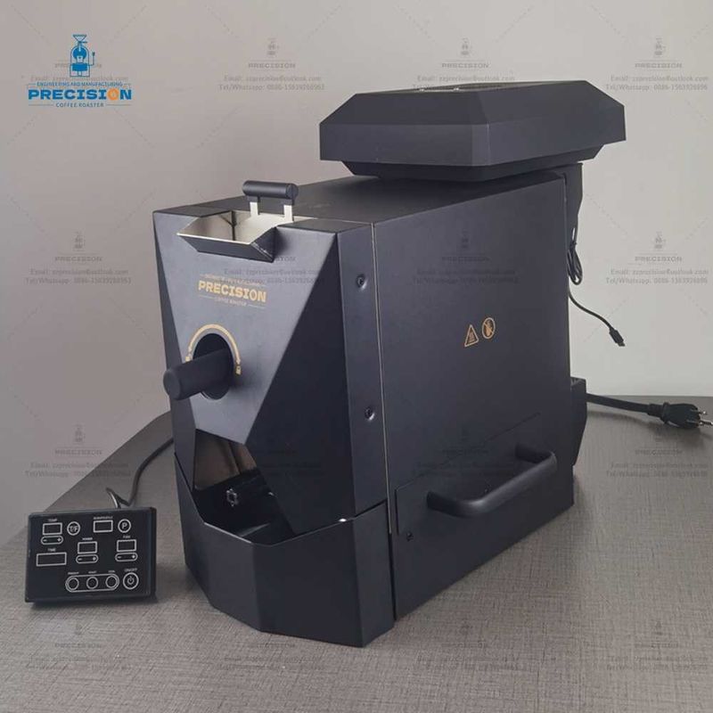 220V 2000W Zwart-witbonenrooster Huishoudelijke koffieroostermachine met volle hete luchtbakken