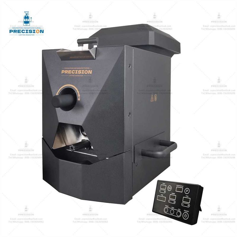 220V 2000W Zwart-witbonenrooster Huishoudelijke koffieroostermachine met volle hete luchtbakken