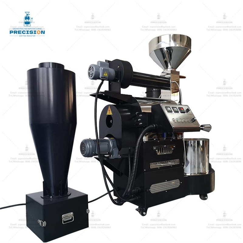 Geen Koffie Roaster 3kg Roasting Machine Cooker Koper Kleur Optimaal Voor Koffiebonen Bakken