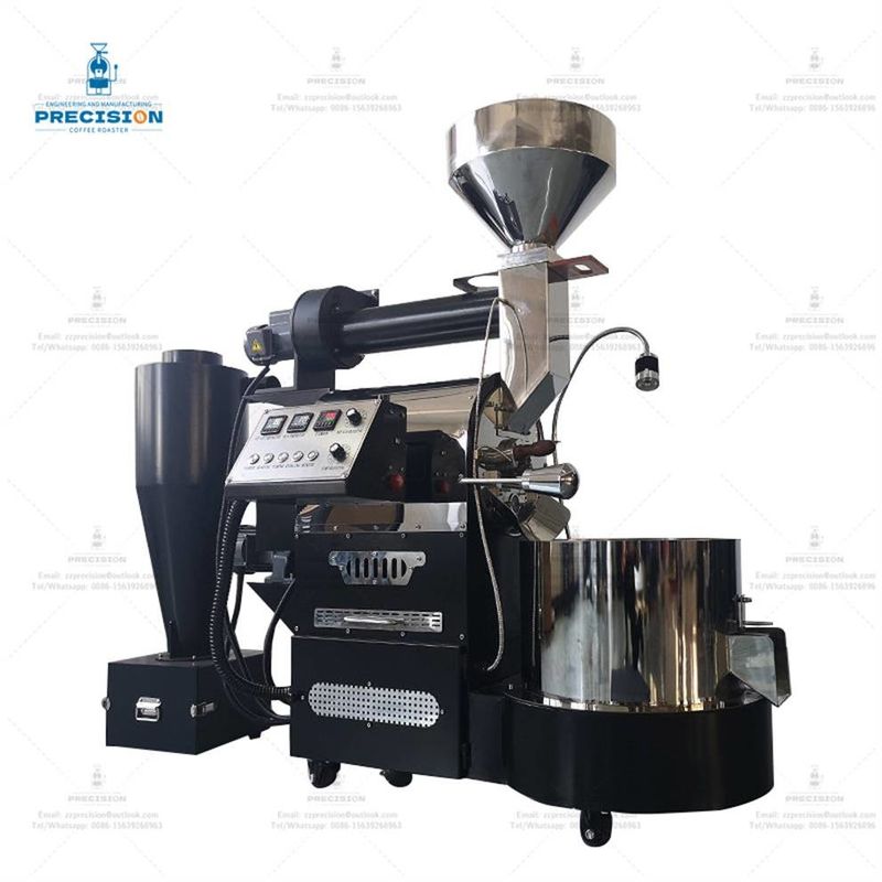 Verbeterde 3kg koffie roaster met blauw / rood / aanpassen kleuren