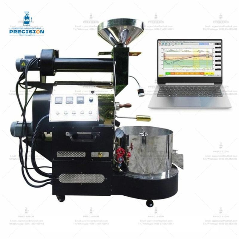 Topkoffierooster / Hottoprooster Elektrisch LPG NG Gas Propaan Commercieel Automatisch Koffierooster