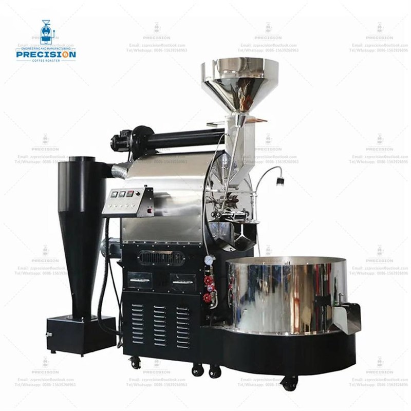 Geen Koffie Roaster 3kg Roasting Machine Cooker Koper Kleur Optimaal Voor Koffiebonen Bakken