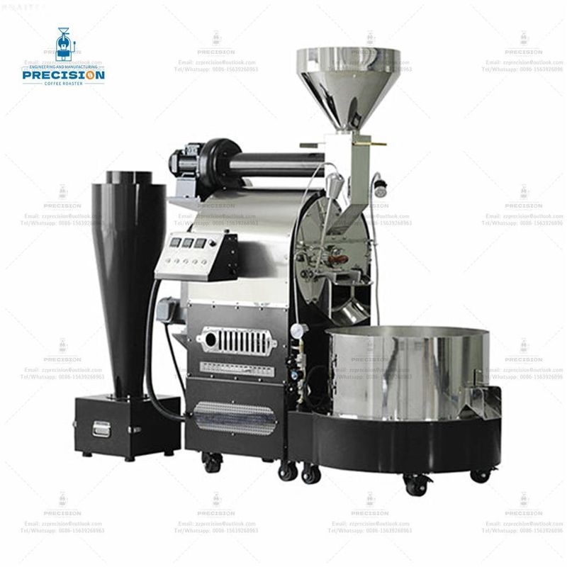 Multi-brander Dubbellaag roestvrij staal trommel 5 kg 10 kg 15 kg 20 kg Roasting Machine Bean Coffee Roaster