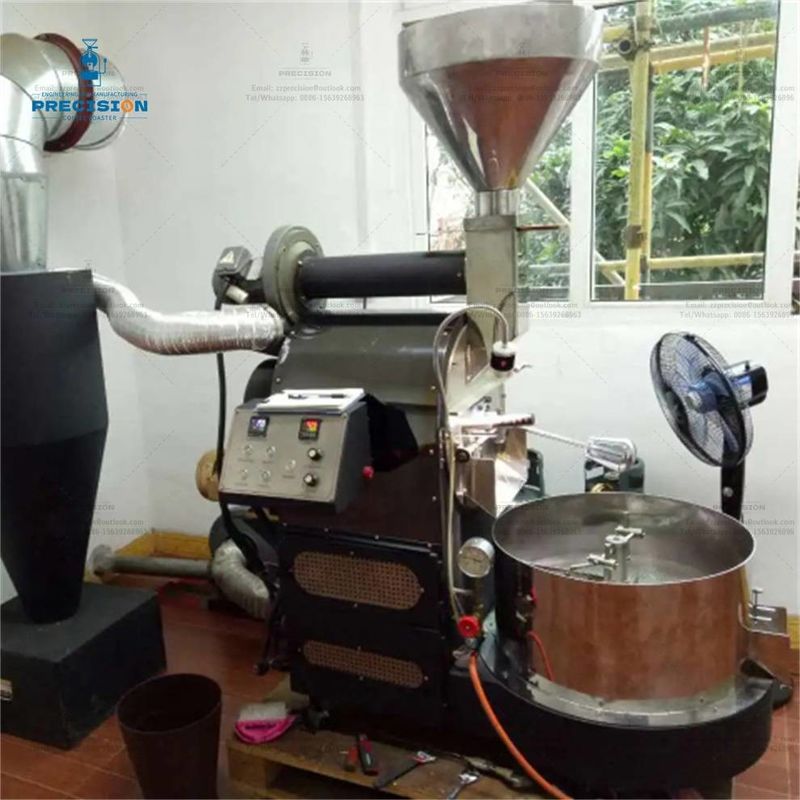 Multi-brander Dubbellaag roestvrij staal trommel 5 kg 10 kg 15 kg 20 kg Roasting Machine Bean Coffee Roaster