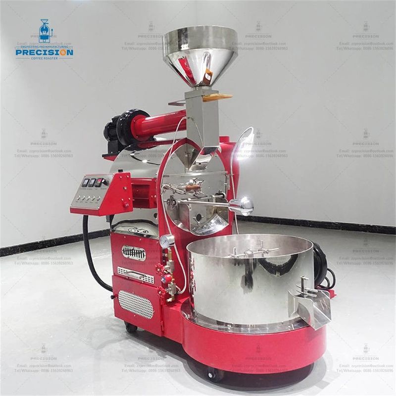Elektrische gas handleiding Industrieel Huis 6Kg 5Kg 3Kg 2Kg Kleine Probe Roasting Machine Bonen Koffie Roaster