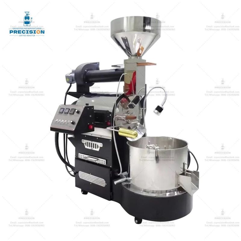 Commerciële elektrische handleiding Home Cafe 6Kg 5Kg 3Kg 2Kg Kleine steekproefrooster koffiebonenrooster