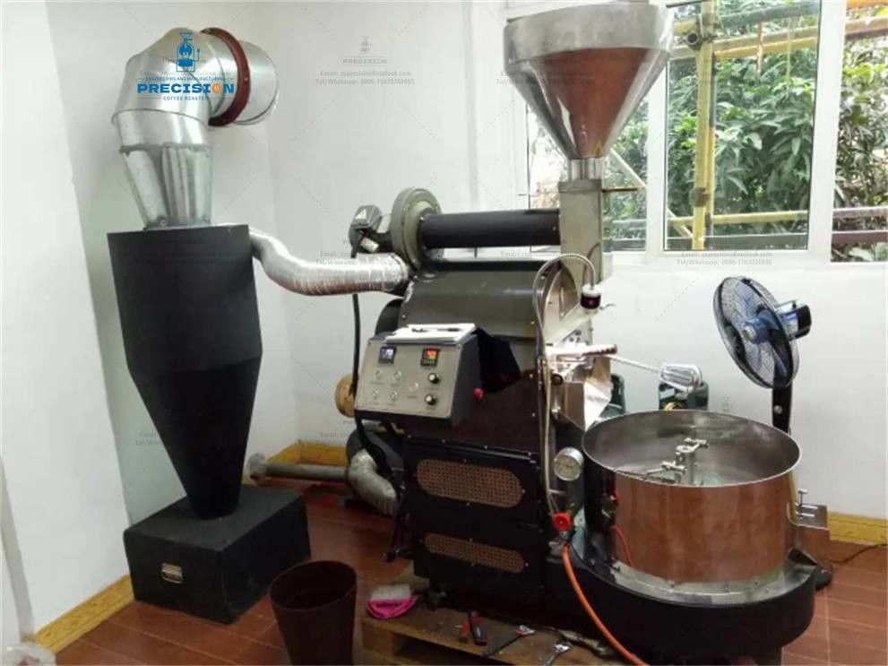 Commerciële industriële Automatische 20Kg 30Kg 60Kg Multi Burner Infrarood Gas Electric Cafe Noot Coffee Bean Roaster Machine
