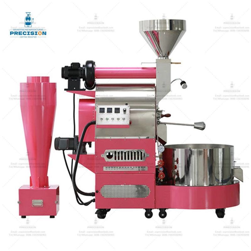 Commerciële Kleine Huis Elektrisch Monsternoten Cafe Nuts 6Kg 5Kg 3Kg 2Kg Gasbonenmachine Koffierooster In voorraad