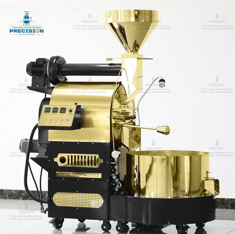 Multi-burner elektrisch gas 2kg 3kg 6kg 12kg koffiebonenroaster Giesen Commerciële koffie rooster voor thuis en rooster