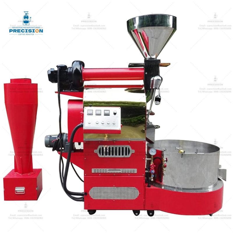 Commerciële Multi Burner Infrarood Huishoudelijk Gebruik Gas Elektrisch 2kg 3kg 6kg Cafe Koffiebonen Rooster Koffie Rooster