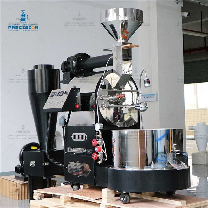 Commerciële 5kg 10kg 15kg elektrische machine Koffiebroezer voor het roosteren Cafe Gas Koffiebroezer